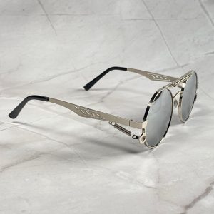 Retro Steampunk Round Sunglasses