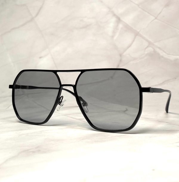 Fashionable double-beam large frame sunglasses - Image 7
