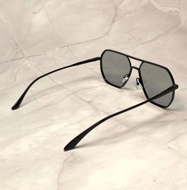 Fashionable double-beam large frame sunglasses - Image 6