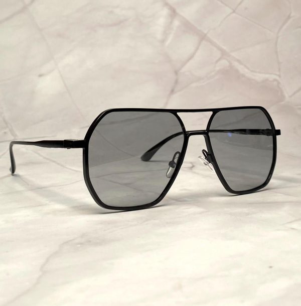 Fashionable double-beam large frame sunglasses - Image 4