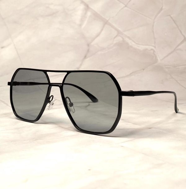 Fashionable double-beam large frame sunglasses - Image 3