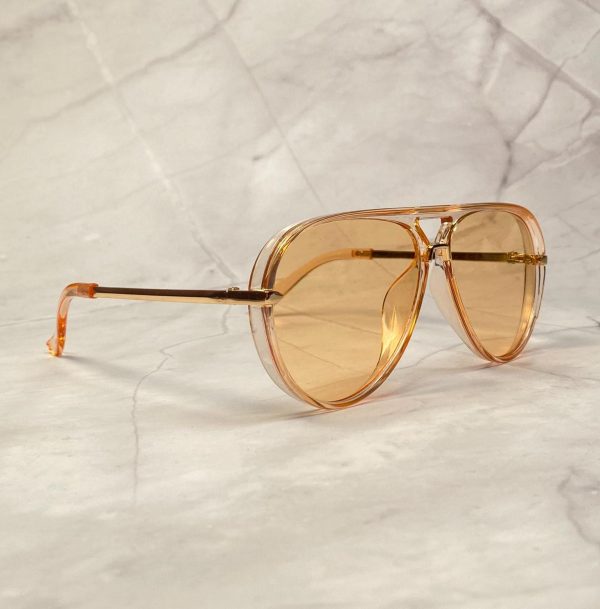 Retro style large frame aviator sunglasses - Image 7